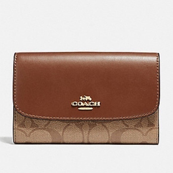 Coach Handbags - Coach Medium Envelope Wallet BRAND NEW